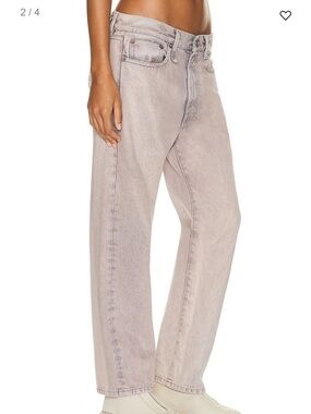 R13 Boyfriend Jean in Sunfade Mauve 27